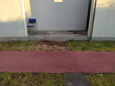 ミネトーヨー住器の【八王子市】施設　スロープ工事の施工事例詳細写真1