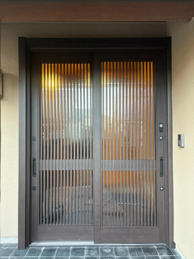 ミネトーヨー住器の【動画有】八王子市　玄関引戸カバー工事の施工事例詳細写真2