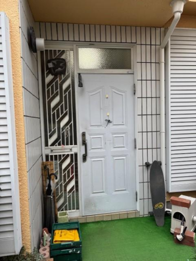 【八王子市】　玄関カバー工事　現調、打ちあわせ ミネトーヨー住器のブログ 写真1