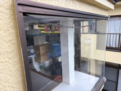 ミネトーヨー住器の【ガラス脱落調整工事】の施工事例詳細写真1