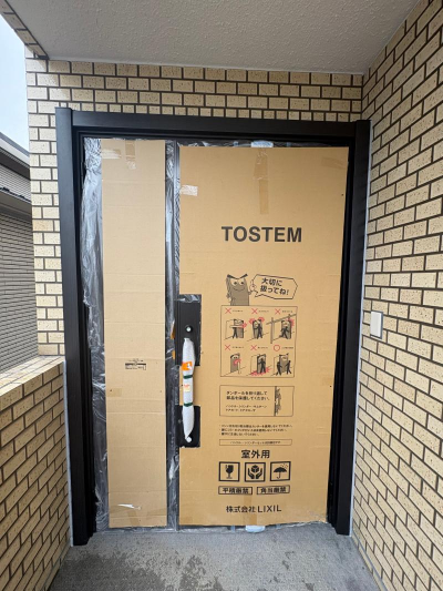 ミネトーヨー住器の【動画有】立川市　リシェントⅢ　玄関ドア工事の施工事例詳細写真2