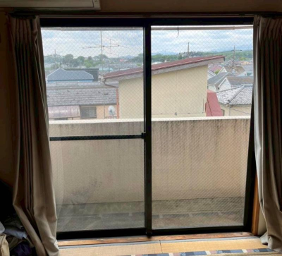 ミネトーヨー住器の【八王子市】マンション網入りガラス交換工事の施工事例詳細写真2
