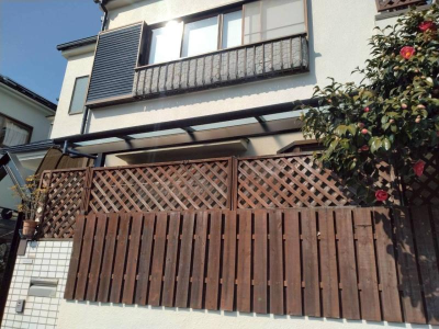 ミネトーヨー住器の【動画有】八王子市 キャピア(庇)取付工事の施工事例詳細写真1