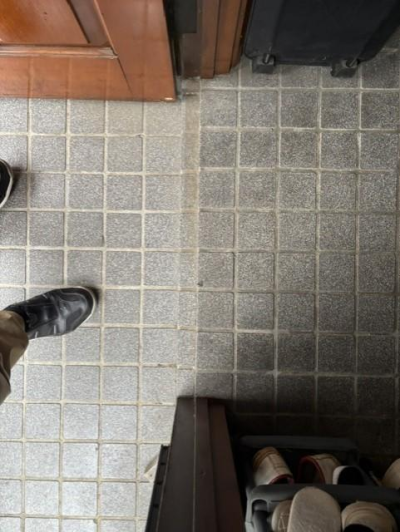 【玄関ドアカバー工事】現調、.打合せ ミネトーヨー住器のブログ 写真3