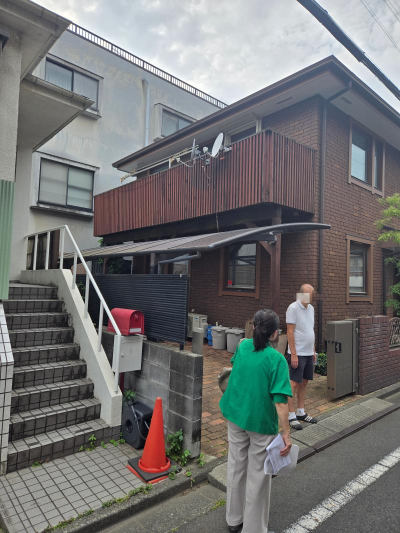 【八王子市】ビューステージH柱建て 現調、打ち合わせ ミネトーヨー住器のブログ 写真1