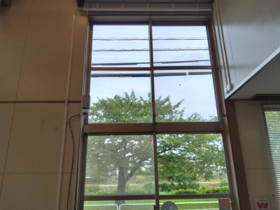 【八王子市】公共施設 ガラス交換工事現調、打ち合わせ ミネトーヨー住器のブログ 写真2