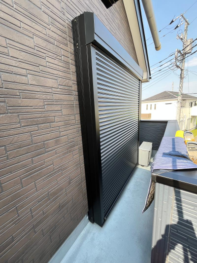 ミネトーヨー住器の【八王子市】LIXILリフォームシャッター 取付工事に伺いましたの施工事例詳細写真2