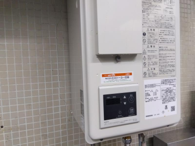 ミネトーヨー住器の【八王子市】私立大学 厨房給湯器交換工事に伺いましたの施工事例詳細写真3