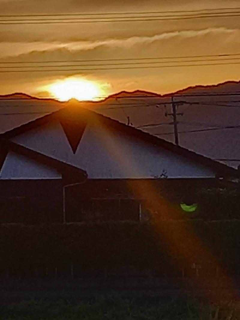 日の出🌅