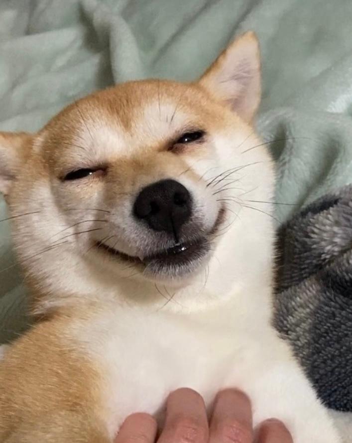 幸せ顔