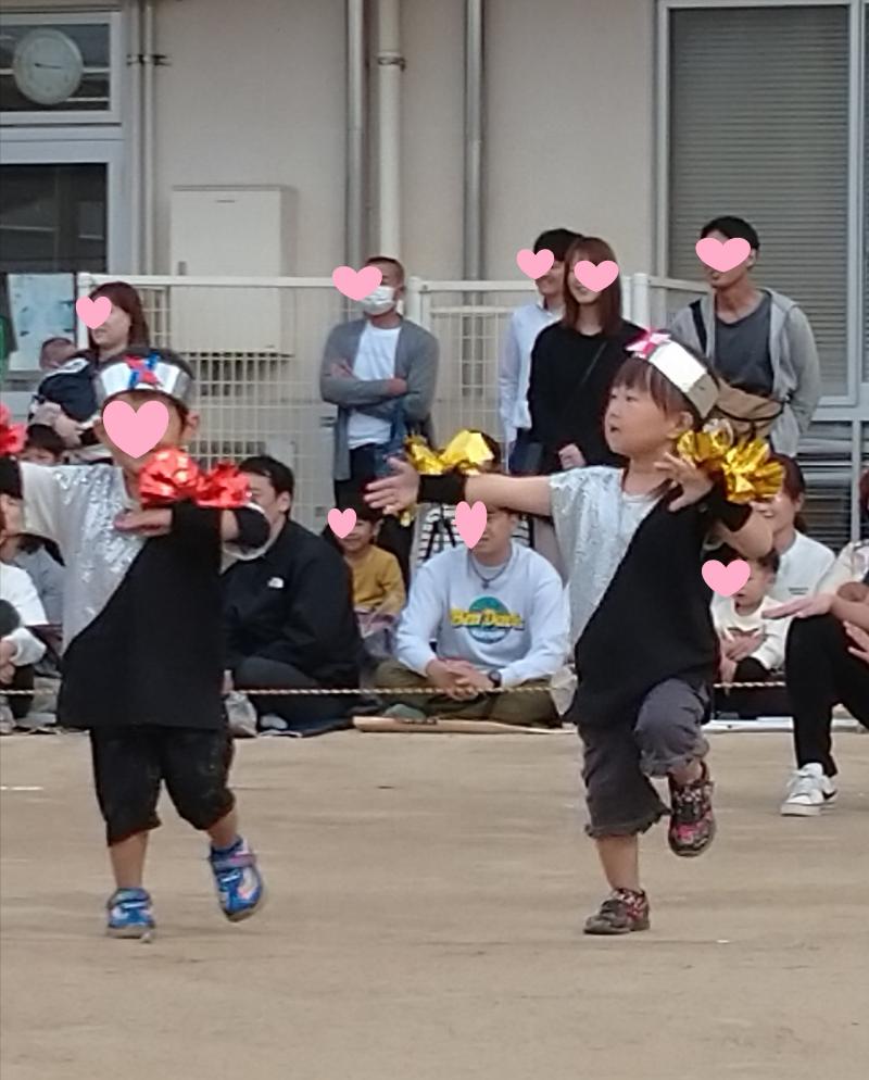 初めての運動会