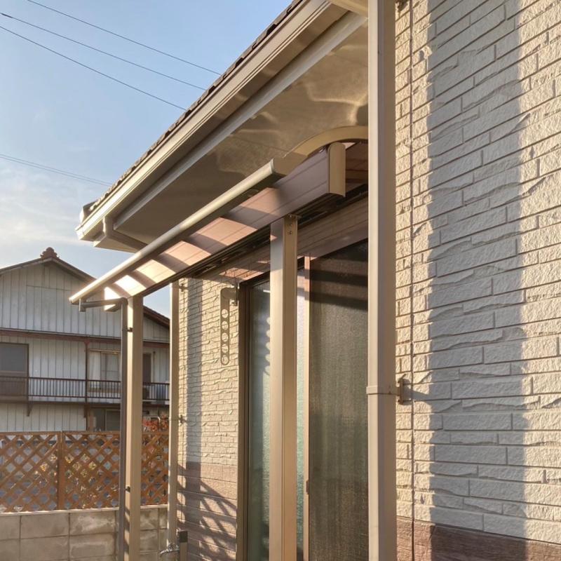テラス工事/テラス施工例/施工写真/群馬県リフォーム/沼田市/沼田市リフォーム
