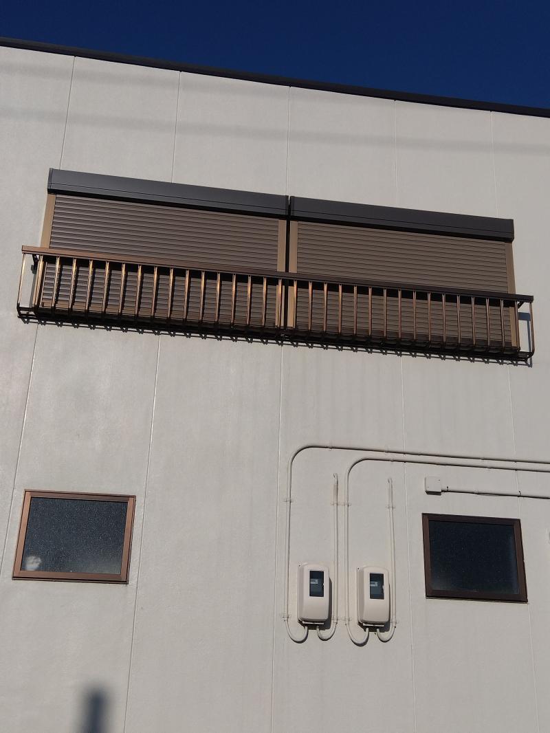 シャッターの施工例