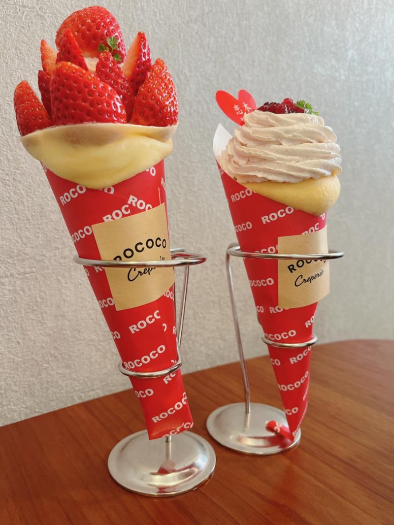 クレープを食べました🎵