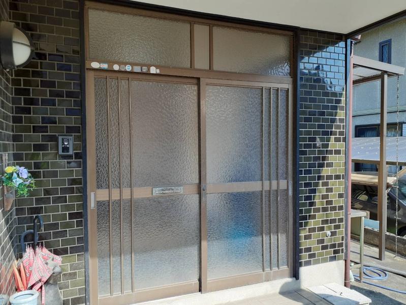 【施工例】リシェント玄関